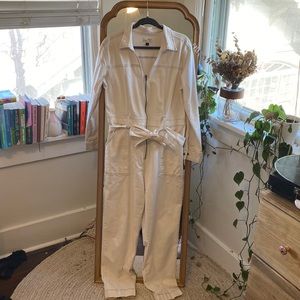 Cream colored Boiler Suit